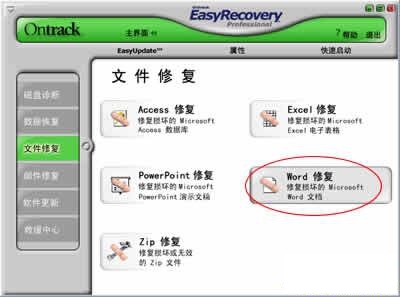 Word文档乱码修复软件（1）EasyRecovery
