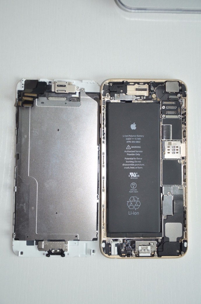 iPhone 6 plus 不完全拆解