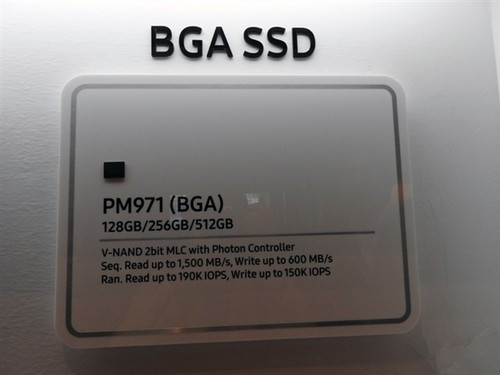 三星秀首款BGA封装迷你SSD：指尖上狂飙1.5GB/s