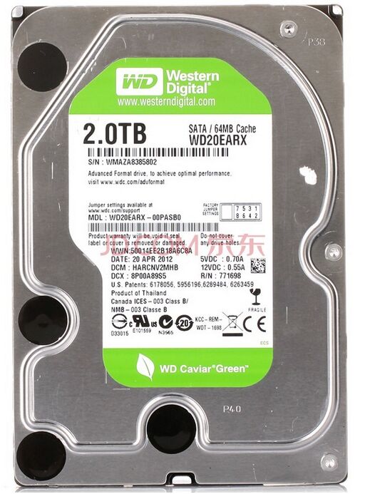 什么是WD硬盘 蓝盘、黑盘、绿盘的差别？