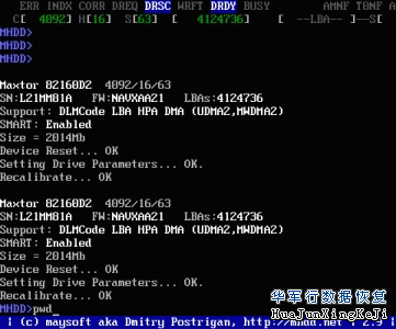 MHDD图文教程详解