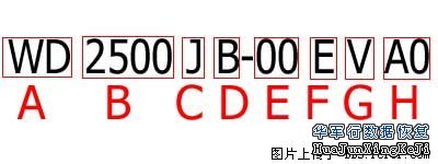各大品牌硬盘编号参数详解