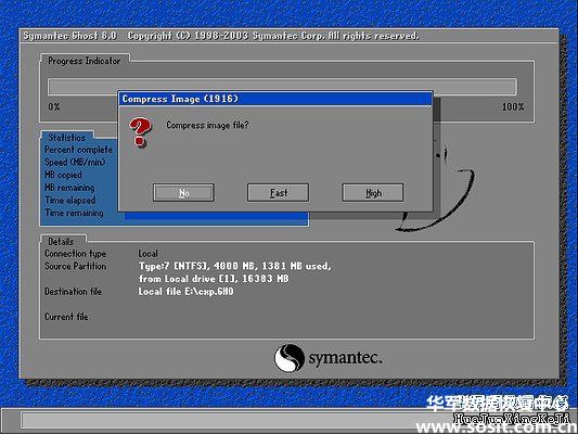 Ghost8.0进行分区备份与恢复详细图解