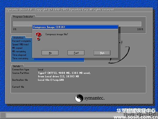 Ghost8.0进行分区备份与恢复详细图解