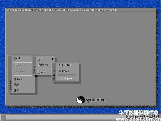 Ghost8.0进行分区备份与恢复详细图解