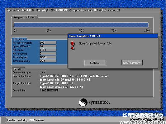 Ghost8.0进行分区备份与恢复详细图解