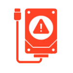 External Hard Drive Light Flashing