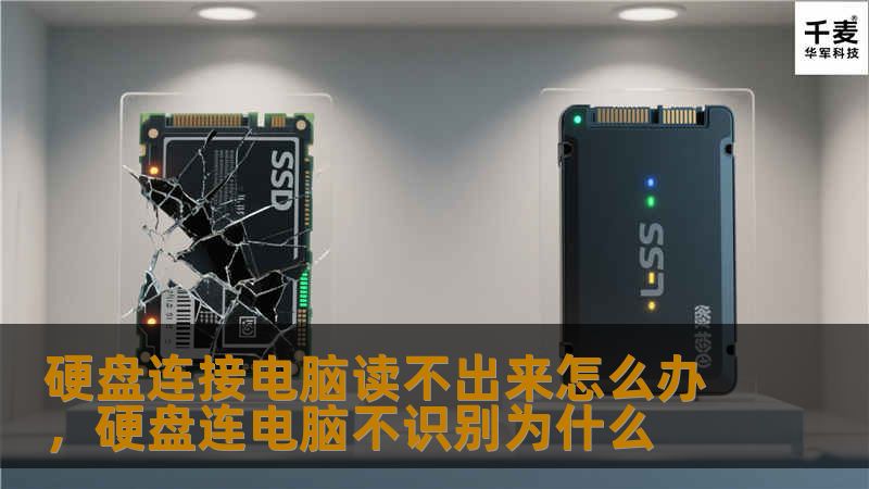 硬盘连接电脑读不出来怎么办，硬盘连电脑不识别为什么