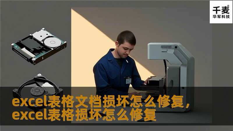 Excel文档损坏常常让人头疼，但其实可以通过多种方式修复。本文详细介绍了修复Excel表格文档的多种有效方法，帮助您快速解决Excel文档损坏的问题，确保重要数据不丢失。