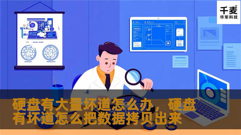 硬盘有大量坏道怎么办，硬盘有坏道怎么把数据拷贝出来