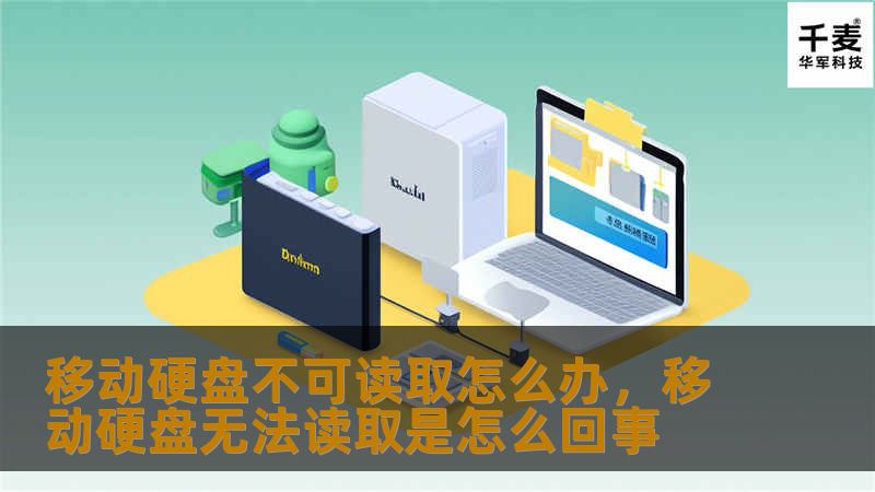 移动硬盘不可读取怎么办，移动硬盘无法读取是怎么回事