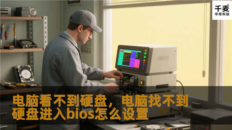 电脑看不到硬盘，电脑找不到硬盘进入bios怎么设置