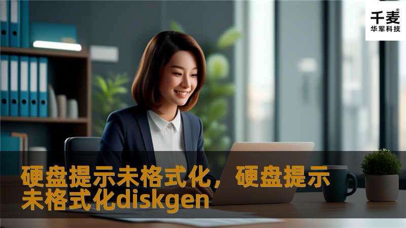 硬盘提示未格式化，硬盘提示未格式化diskgen