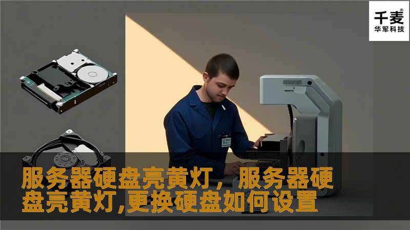服务器硬盘亮黄灯，服务器硬盘亮黄灯,更换硬盘如何设置