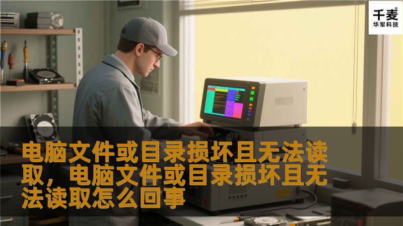 电脑文件或目录损坏且无法读取，电脑文件或目录损坏且无法读取怎么回事
