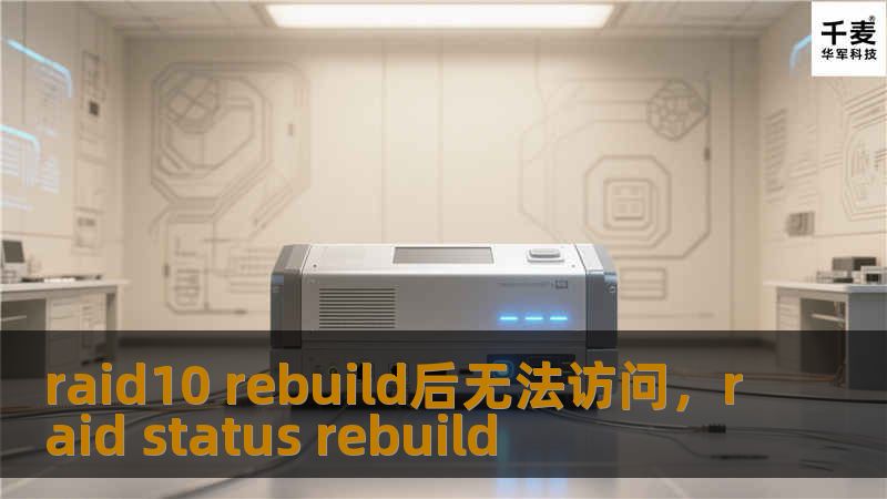 raid10 rebuild后无法访问，raid status rebuild