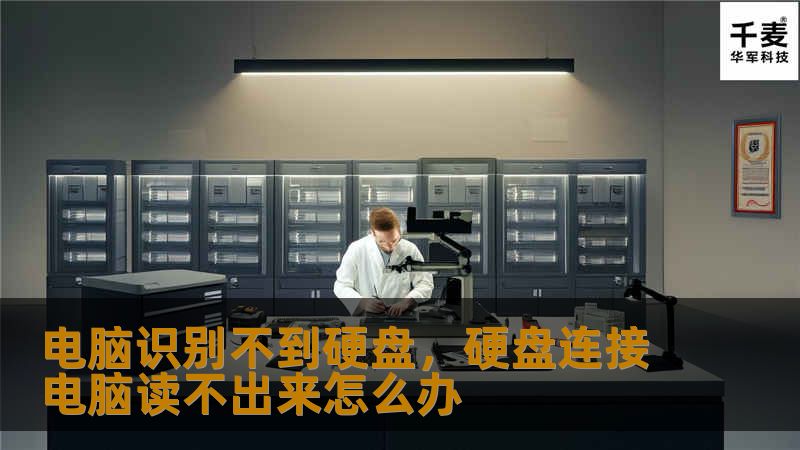 电脑识别不到硬盘，硬盘连接电脑读不出来怎么办