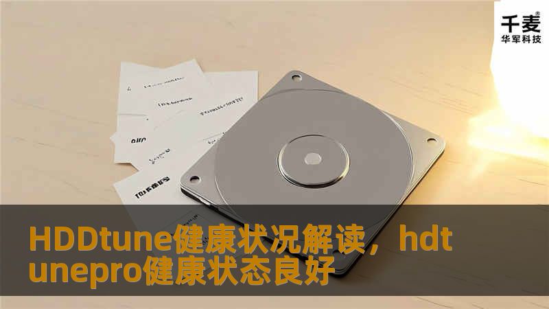 HDDtune健康状况解读，hdtunepro健康状态良好