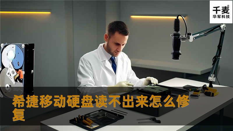 希捷移动硬盘读不出来怎么修复
