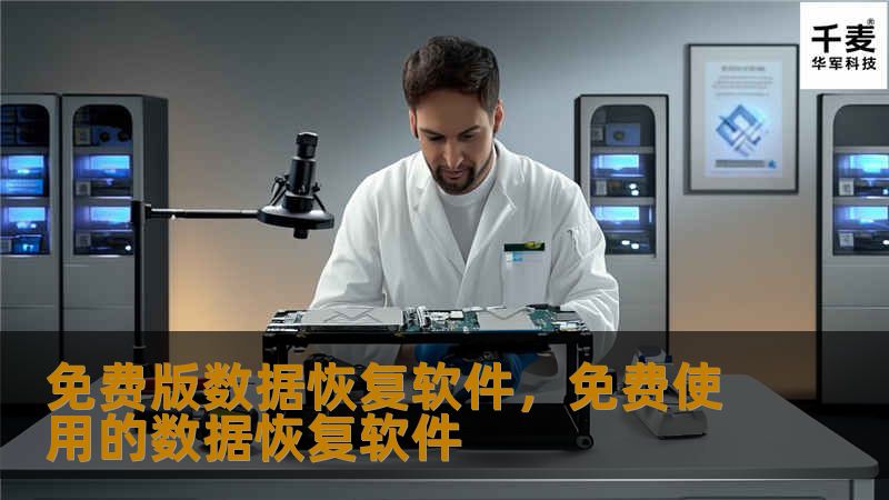 免费版数据恢复软件，免费使用的数据恢复软件