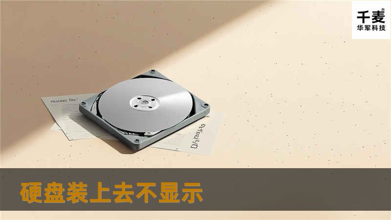 硬盘装上去不显示