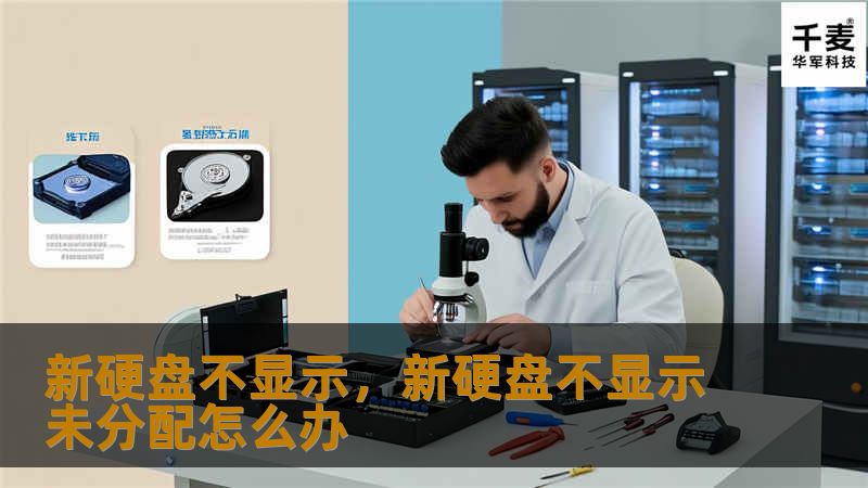 新硬盘不显示，新硬盘不显示未分配怎么办