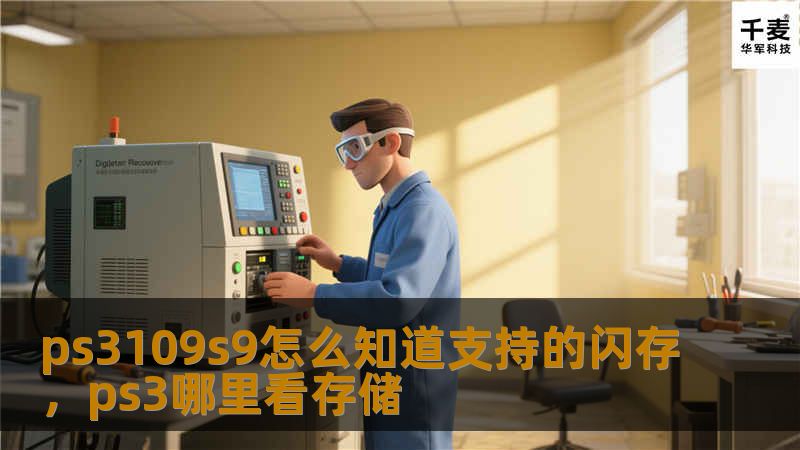 ps3109s9怎么知道支持的闪存，ps3哪里看存储