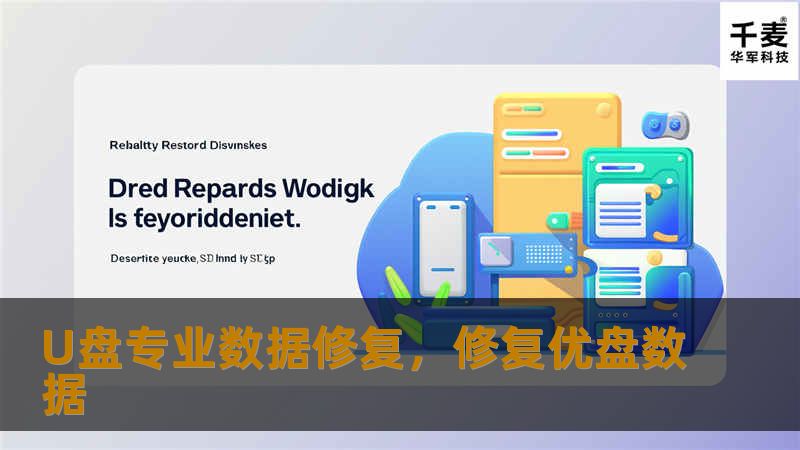 U盘专业数据修复，修复优盘数据