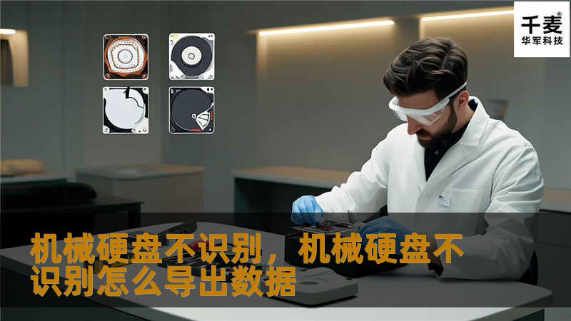 机械硬盘不识别，机械硬盘不识别怎么导出数据