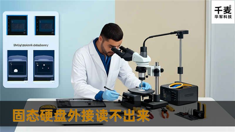 固态硬盘外接读不出来