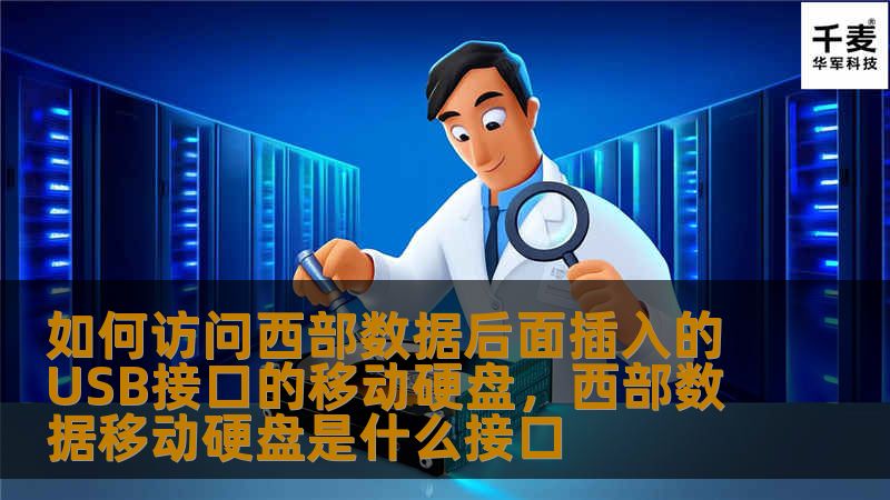 如何访问西部数据后面插入的USB接口的移动硬盘，西部数据移动硬盘是什么接口