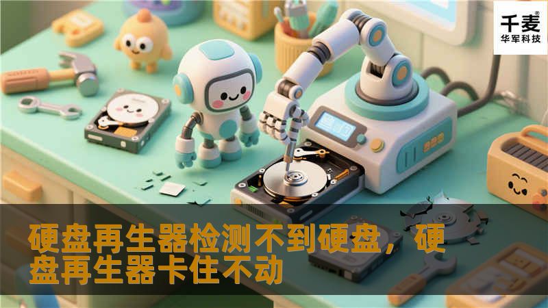 硬盘再生器检测不到硬盘，硬盘再生器卡住不动