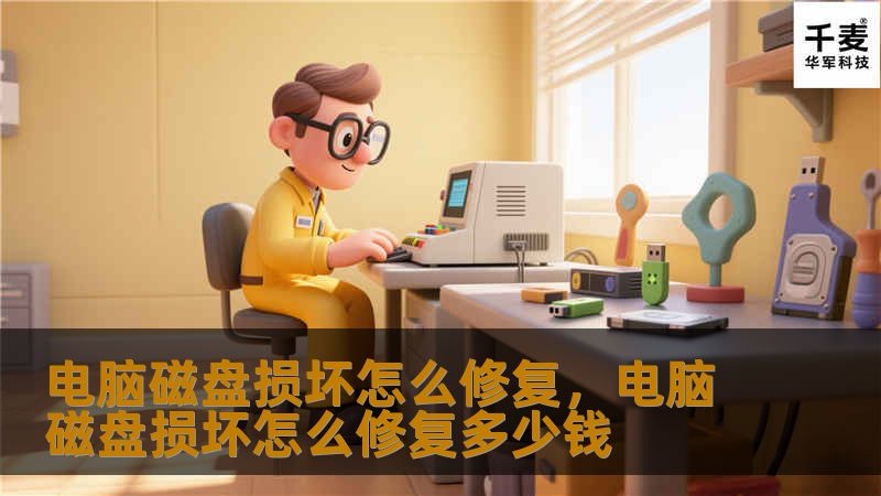 电脑磁盘损坏怎么修复，电脑磁盘损坏怎么修复多少钱