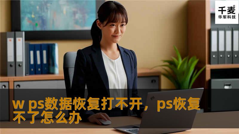 w ps数据恢复打不开，ps恢复不了怎么办