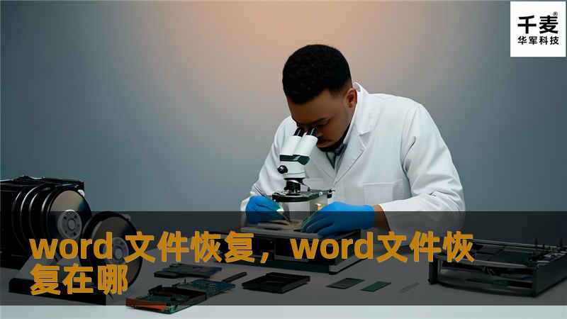 word 文件恢复，word文件恢复在哪