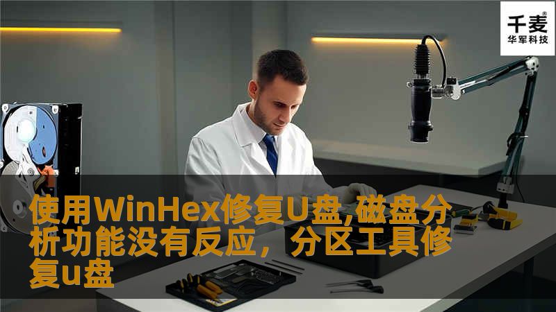 使用WinHex修复U盘,磁盘分析功能没有反应，分区工具修复u盘
