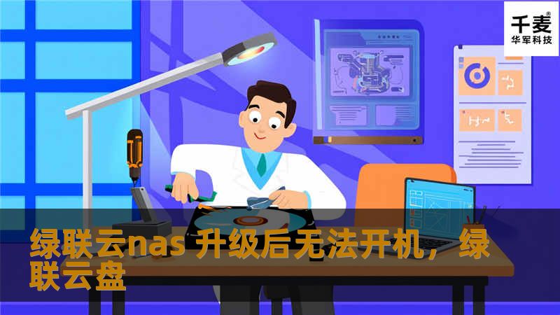 绿联云nas 升级后无法开机，绿联云盘