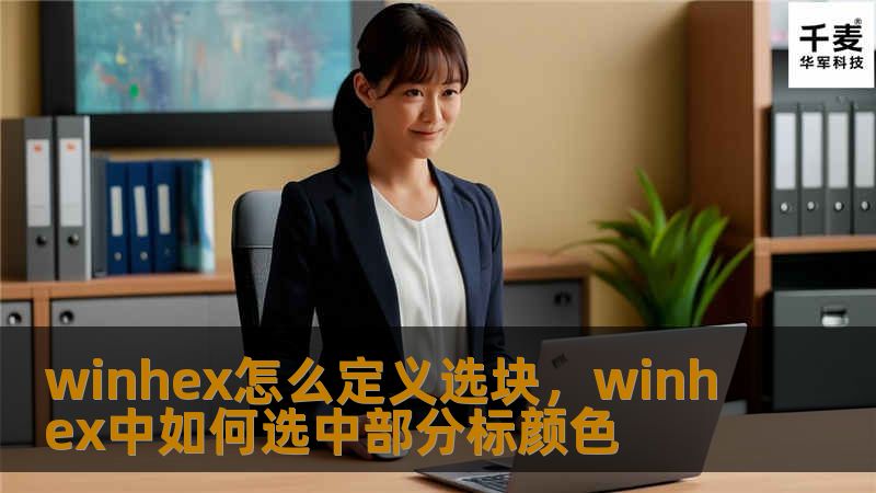 winhex怎么定义选块，winhex中如何选中部分标颜色