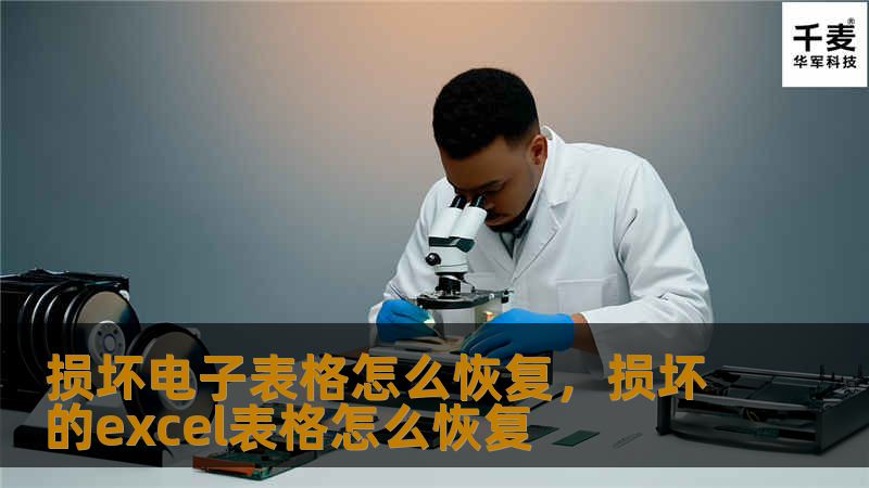 了解如何有效地恢复损坏的电子表格，避免数据丢失带来的烦恼。本文提供实用的方法和工具，助您轻松解决电子表格问题。