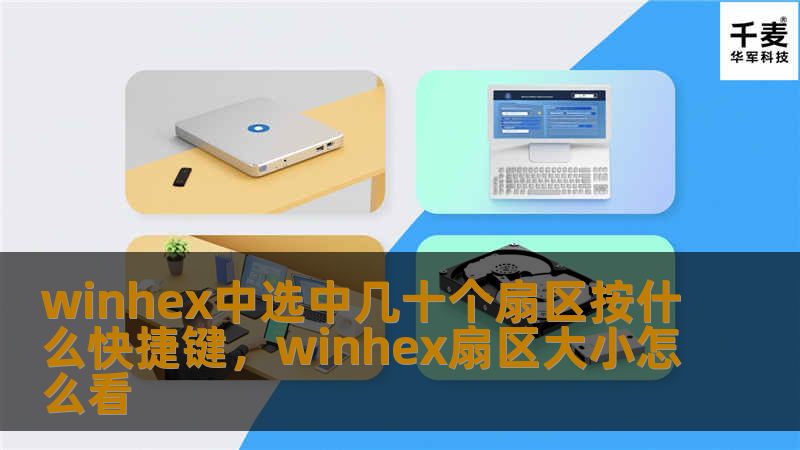 学习如何在WinHex中快速选中几十个扇区的快捷键，提升数据恢复和硬盘编辑效率，掌握专业工具的使用技巧。