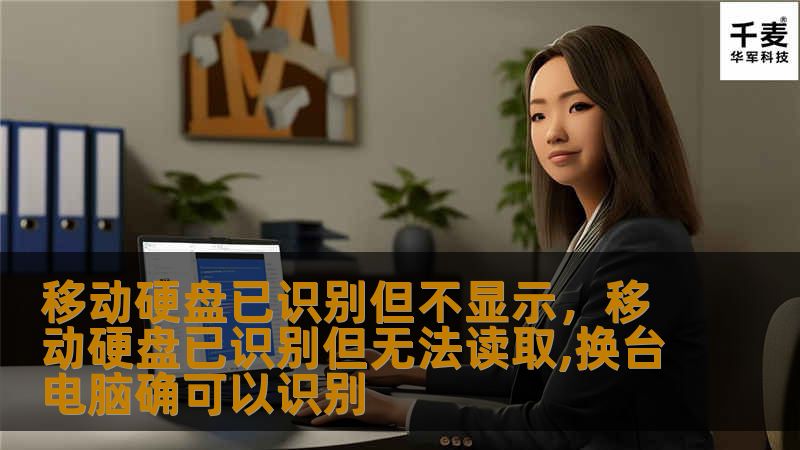 移动硬盘已识别但不显示，移动硬盘已识别但无法读取,换台电脑确可以识别