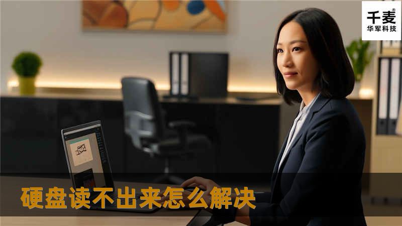 硬盘读不出来怎么解决