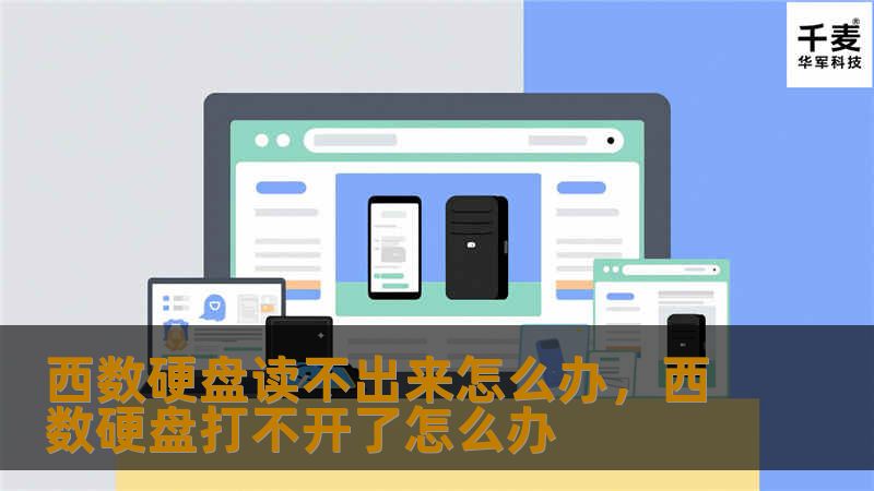 西数硬盘读不出来怎么办，西数硬盘打不开了怎么办