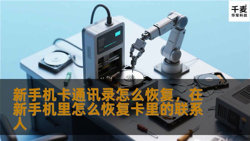 换了新手机卡，通讯录不见了怎么办？别慌！本文将为你详细介绍几种简单又有效的通讯录恢复方法，不管是通过云备份、第三方工具，还是通过SIM卡恢复，都能帮助你轻松找回联系人信息，避免重要联系人丢失。