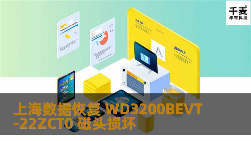 上海数据恢复 WD3200BEVT-22ZCT0 磁头损坏 上海浦西个人客户，经客户描述，硬盘不小心摔在地上，再接到电脑上就认不到硬盘了，且有哒哒异响声。了解下上海数据恢复公司后，选择了我