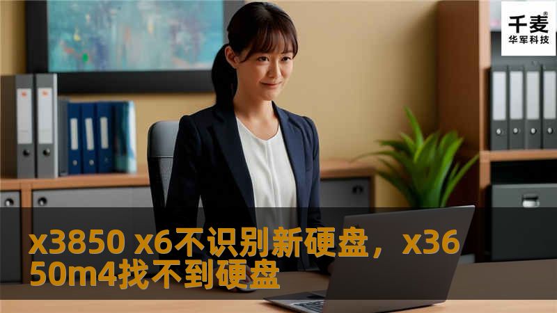 x3850 x6不识别新硬盘，x3650m4找不到硬盘