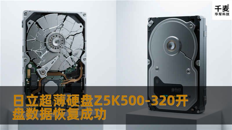 日立超薄硬盘Z5K500-320开盘数据恢复成功 杭州个人客户，客户称硬盘是拿在手中把玩时不小心掉落地板，距离也就40公分，第一时间接到电脑发现不认盘，通过熟人介绍找到杭州技王数据
