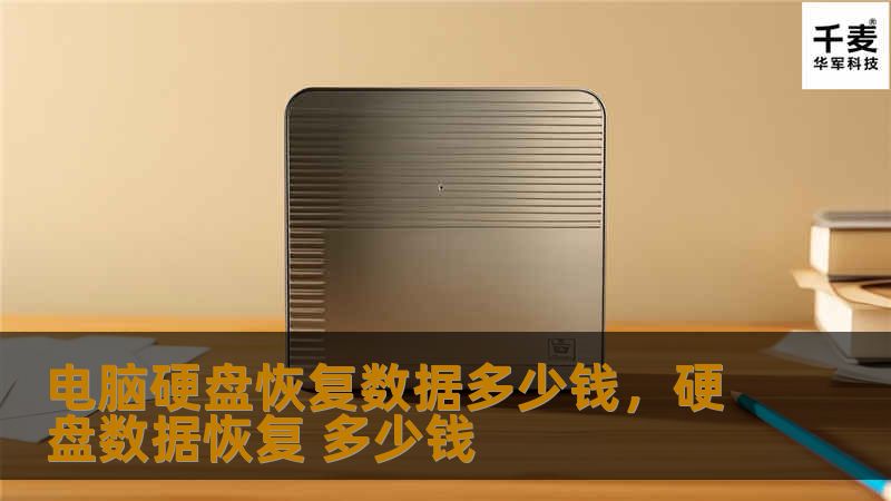 电脑硬盘数据丢失可能带来严重影响，尤其是重要文件、照片或工作资料的丢失。那么，恢复数据的费用是多少？本文详细介绍了电脑硬盘数据恢复的费用以及恢复流程，让你对硬盘数据恢复有更清晰的认识。