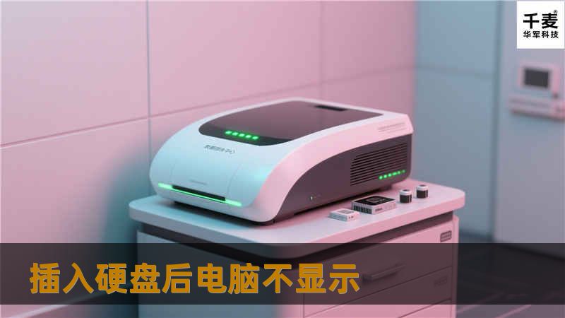 插入硬盘后电脑不显示