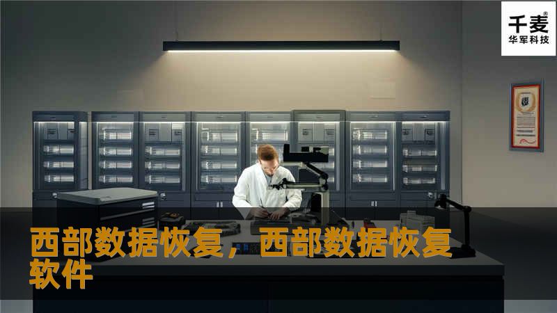 西部数据恢复，西部数据恢复软件